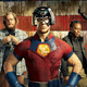 The cast of HBO Max's Peacemaker, in a promotional image for the show.